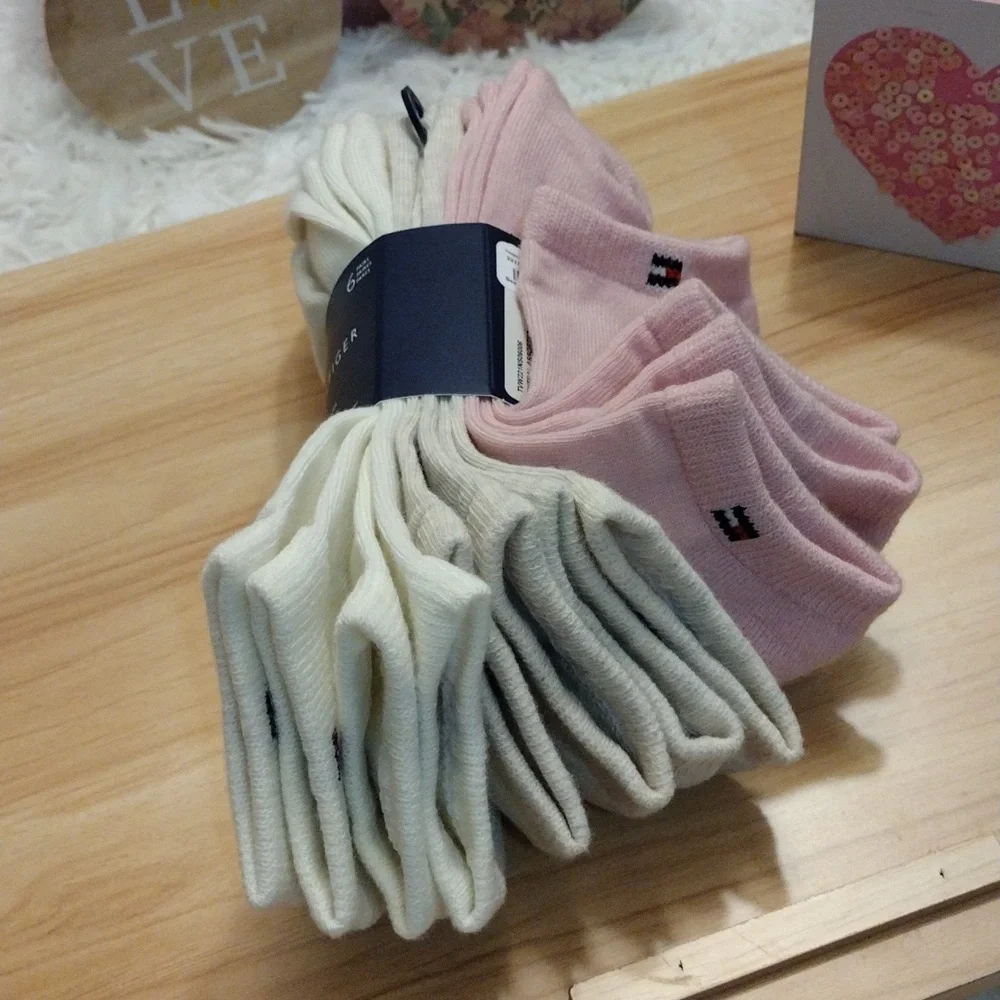 Tommy Hilfiger Women's 6 Pairs Cushion No Show Socks 🆕